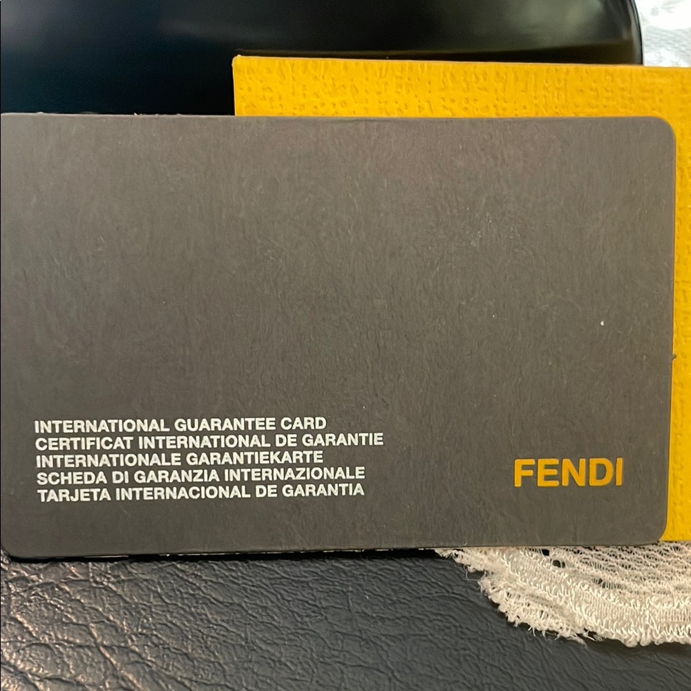 Fendi Purple Rectangular Glasses with Glossy Finish - Picture 13 of 16